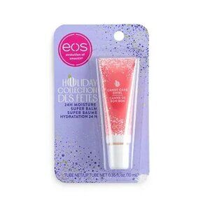 eos Holiday Super Balm - Candy Cane Swirl - 0.35 fl oz Moisturizing Limited